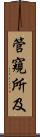 管窺所及 Scroll