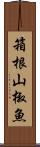 箱根山椒魚 Scroll