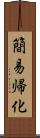簡易帰化 Scroll
