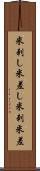 米刺し Scroll
