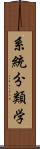 系統分類学 Scroll