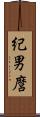 紀男麿 Scroll