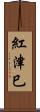 紅津巳 Scroll