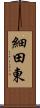 細田東 Scroll