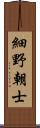 細野朝士 Scroll