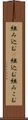 組み込む(P) Scroll