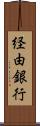 経由銀行 Scroll