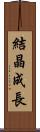 結晶成長 Scroll