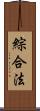 綜合法 Scroll