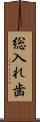 総入れ歯 Scroll