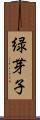 緑芽子 Scroll