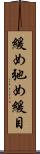 緩め Scroll