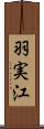 羽実江 Scroll