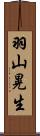 羽山晃生 Scroll