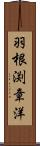 羽根渕章洋 Scroll