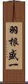 羽根盛一 Scroll
