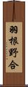 羽根野合 Scroll