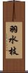 羽水枝 Scroll