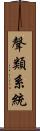 聲類系統 Scroll