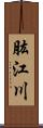 肱江川 Scroll