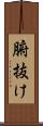 腑抜け Scroll