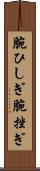 腕ひしぎ Scroll