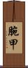 腕甲 Scroll