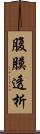 腹膜透析 Scroll