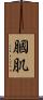 膕肌 Scroll