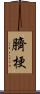 臍梗 Scroll