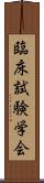 臨床試験学会 Scroll
