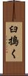 臼搗く Scroll