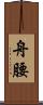 舟腰 Scroll