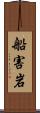 船害岩 Scroll
