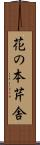 花の本芹舎 Scroll