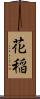 花稲 Scroll