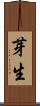 芽生 Scroll