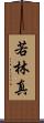 若林真 Scroll