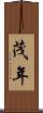 茂年 Scroll