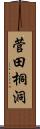 菅田桐洞 Scroll