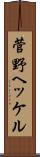 菅野ヘッケル Scroll