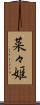 菜々姫 Scroll