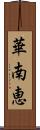 華南恵 Scroll