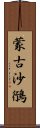 蒙古沙鴴 Scroll