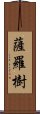 薩羅樹 Scroll