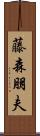 藤森朋夫 Scroll