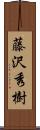 藤沢秀樹 Scroll