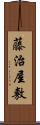 藤治屋敷 Scroll