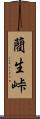 藺生峠 Scroll