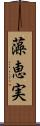 藻恵実 Scroll